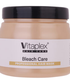 ماسک مو ویتاپلکس Bleach Care حجم 500 میلی‌لیتر با ترمیم و بازسازی موهای آسیب‌دیده