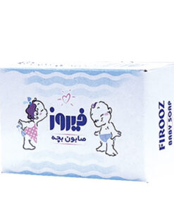 صابون بچه فیروز با وزن 75 گرم و کف لطیف برای شستشوی روزانه