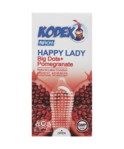 کاندوم ناچ کدکس مدل Happy Lady بسته 10 عددی