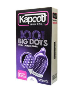 کاندوم کاپوت مدل BIG DOTS بسته 10 عددی