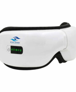 ماساژور چشم برقی PF-001 با ماساژ لرزشی، کیسه هوا، گرمادهی، پد حرارتی، پخش موسیقی بلوتوث و خاموشی خودکار پس از 15 دقیقه
