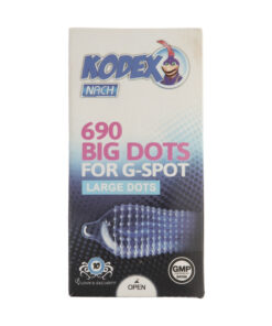 کاندوم ناچ کدکس مدل BIG DOTS بسته 10 عددی