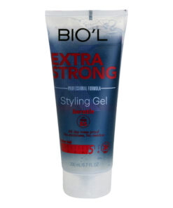 ژل مو بیول مدل EXTRA STRONG مناسب انواع مو حجم 200 میلی لیتر