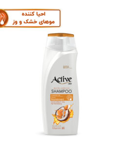 شامپو مو اکتیو مدل روغن مغذی COCONUT OIL حجم 350 میلی لیتر