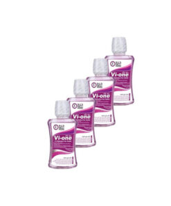 دهان شویه وی وان مدل Tropic mintt حجم 330 میلی لیتر مجموعه 4 عددی