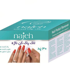 لاک پاک کن ناژه بسته‌ی 30 عددی