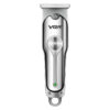 ماشین اصلاح موی سر و صورت وی جی ار مدل V-071 با تیغه دوار روکش الماس، موتور 8500 دور در دقیقه، باتری 600 میلی‌آمپر ساعت، شارژ USB، استفاده خشک و مرطوب و شانه قابل تنظیم دستی