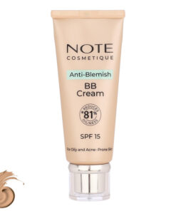 کرم پودر BB مایع spf 15 نوت مدل A-B شماره 04 مناسب برای پوست چرب حجم 30 میلی‌لیتر