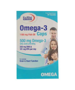 کپسول ژلاتینی امگا 3 یوروویتال بسته 30 عددی