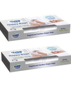 کیسه بهداشتی پوشک وی کر مدل Nappy Bags دو بسته 24 عددی