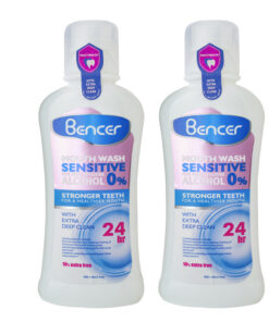 دهان شویه بنسر مدل SENSITIVE حجم 400 میلی لیتر مجموعه 2 عددی