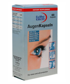 کپسول چشم اوژن یوروویتال بسته 60 عددی