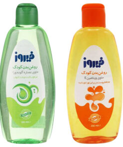 روغن بدن کودک فیروز کد 8 حجم 200 میلی لیتر مجموعه 2 عددی