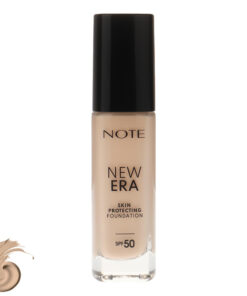 کرم پودر مایع SPF 50 نوت مدل NEW ERA شماره 110 مناسب برای انواع پوست حجم 30 میلی‌لیتر