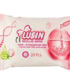 دستمال مرطوب لوسین مدل Micellar Water بسته 20 عددی