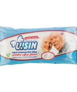 دستمال مرطوب سالمندان لوسین بسته 90 عددی