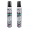 موس مو بیول مدل 4 FINE CURLS حجم 200 میلی لیتر مجموعه دو عددی