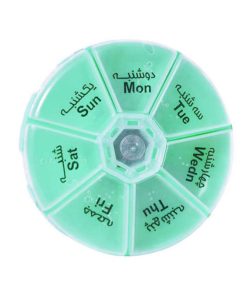 جعبه نگهدارنده دارو دکتر مد مدل هفتگی HAF-DO