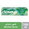 خمیر دندان سفیدکننده کلوس آپ مدل Menthol Burst وزن 125 گرم