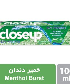خمیر دندان سفیدکننده کلوس آپ مدل Menthol Burst وزن 125 گرم