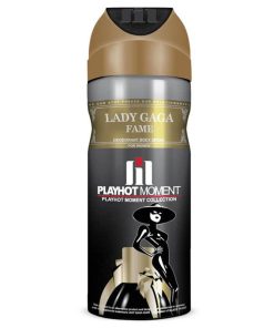 اسپری بدن زنانه پلی هات مومنت مدل LADY GAGA FAME حجم 200 میلی لیتر