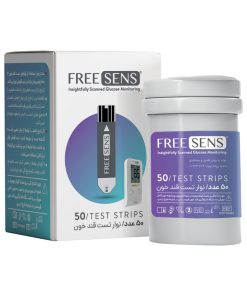 نوار تست قند خون فریسنس مدل FS-TS50 بسته 50 عددی