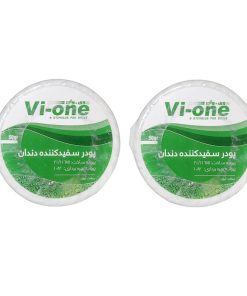 پودر سفید کننده دندان وی وان مدل MINT وزن 50 گرم مجموعه 2 عددی