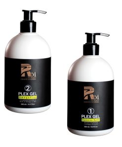 مجموعه مراقبت از مو روآ دو بیوتی مدل Plex Gel حجم 500 میلی لیتر بسته 2 عددی