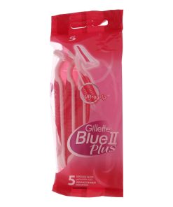 خود تراش ژیلت مدل BLUE 2 PLUS بسته 5 عددی