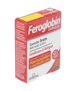 کپسول فروگلوبین ب ۱۲ ویتابیوتیکس بسته 30 عددی