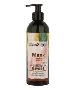 ماسک ترمیم‌کننده و نرم‌کننده مو دکتر عیدی آلگا مدل Seaweed حجم 300 میلی‌لیتر مناسب موهای خشک و آسیب‌دیده بدون نیاز به آبکشی با عصاره جلبک دریایی، ابریشم و جوانه گندم برای تقویت، بازسازی و جلوگیری از شکنندگی مو