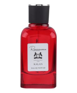 ادوپرفیوم مردانه رمینیسنس مدل Kalan حجم 100 میلی‌لیتر، با رایحه چوبی معتدل و فاقد مواد حساسیت‌زا