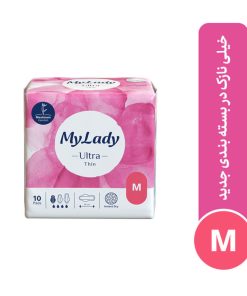 نوار بهداشتی بالدار نازک روز و شب مای لیدی مدل Instant Dry سایز متوسط بسته 10 عددی | گارانتی اصالت و سلامت فیزیکی کالا